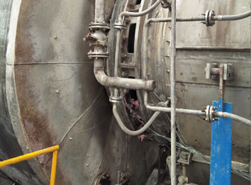 PTA行业干燥机更换蒸汽列管